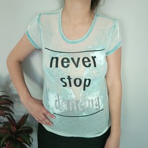 Juniors "Never Stop Dancing" Top